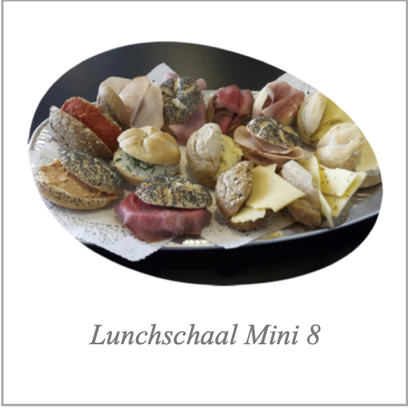 Lunchschaal Mini 8